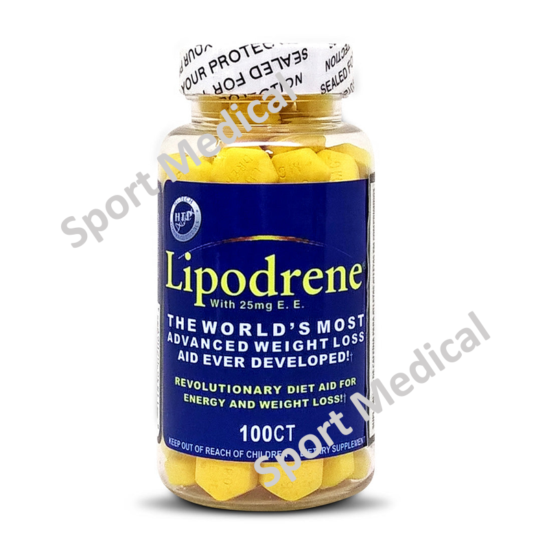 01 HIGH TECH PHARMACEUTICALS SUPLES LIPODRENE AMARILLO 100 TABS