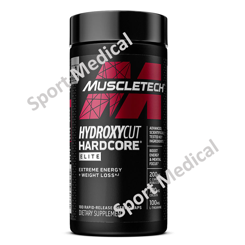 04 MUSCLE TECH HYDROXYCUT HARCORE ELITE 100 CAPS