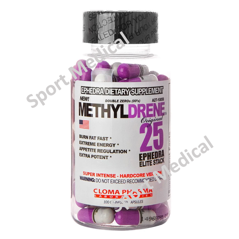 07 CLOMA PHARMA LABORATORIES METHYLDRENE ELITE 25 100 CAPS
