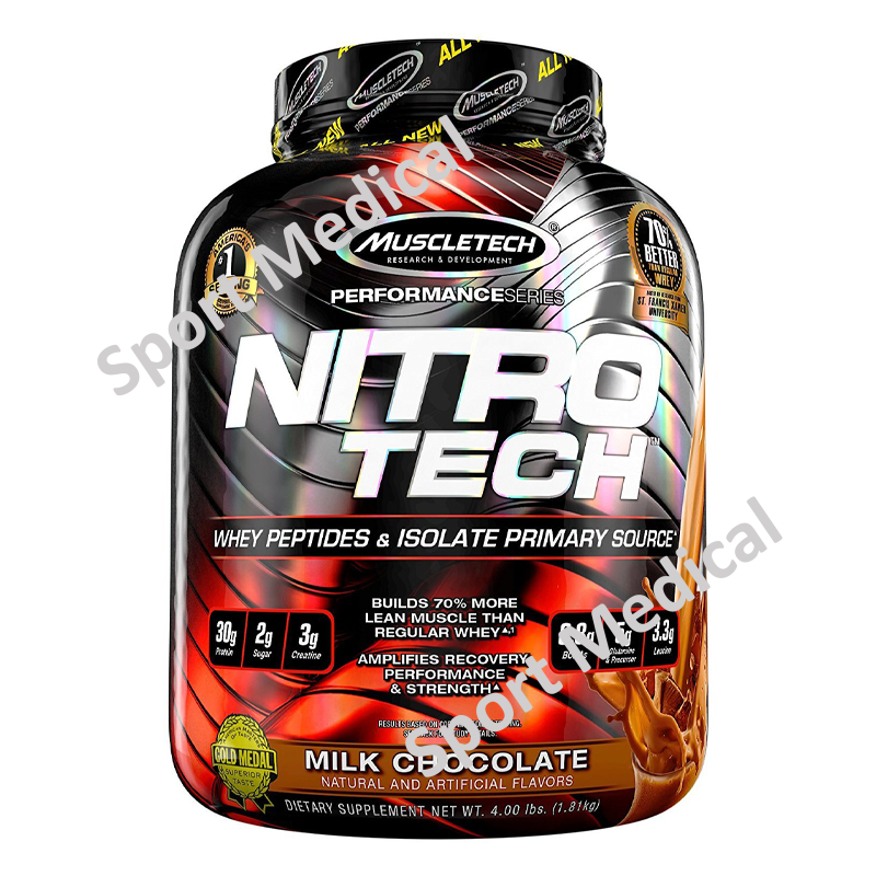 09 MUSCLE TECH NITRO TECH SERIES 4 LBS