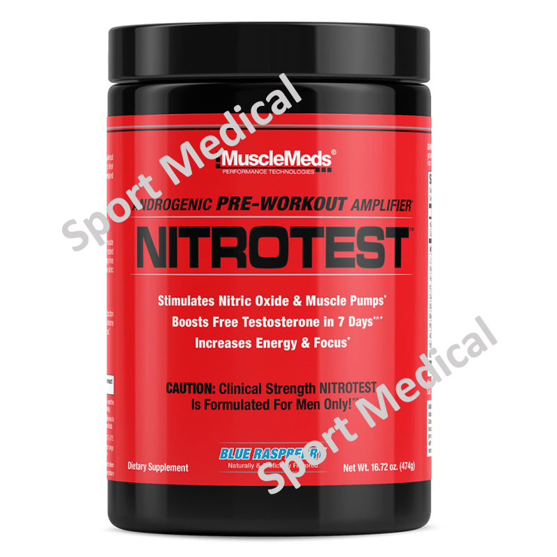 10 MUSCLE MEDS NITROTEST 30 SERV