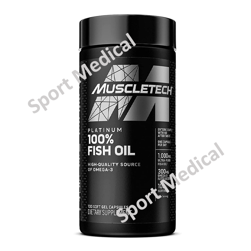 13 MUSCLE TECH PLATINUM 100� OMEGA FISH OIL 100 CT