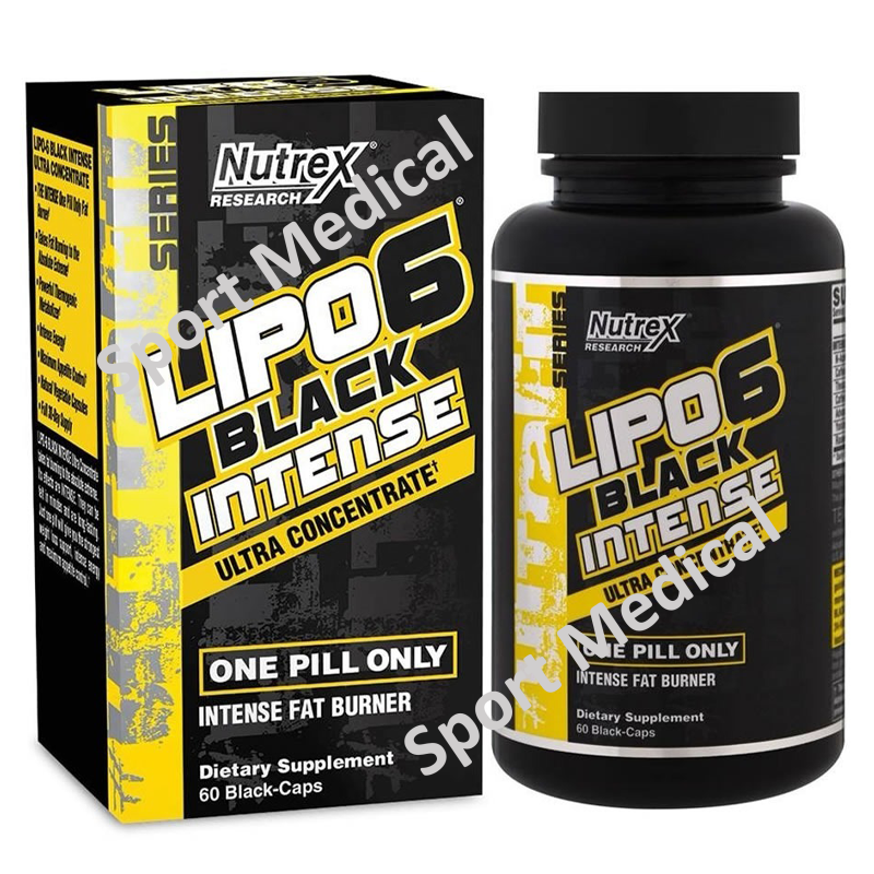 20 NUTREX LIPO 6 BLACK UC INTENSE FAT BURNER 60 CAPS