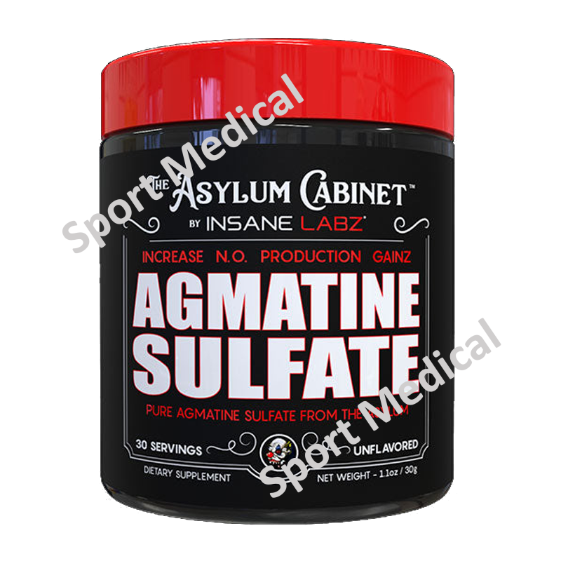 22 INSANE ACS AGMATINE SULFATE 30 SERV
