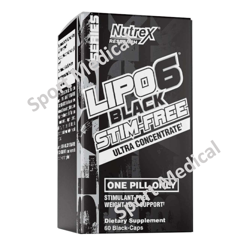 22 NUTREX LIPO 6 BLACK STIM FREE 60 CAPS