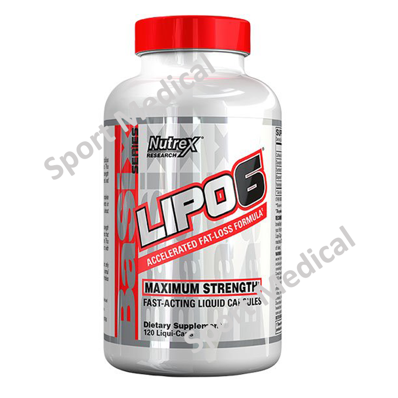 24 NUTREX LIPO 6 C 120 CAPS TAPA ROJA