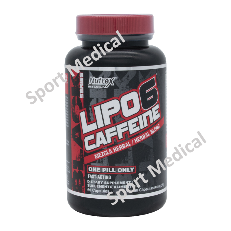25 NUTREX LIPO 6 CAFFEINE 60 CAPS