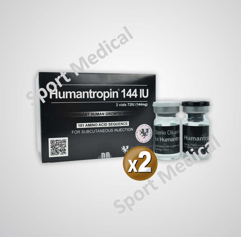 Humantropin 144 ui 2 vials 72ui British Dragon Humantropin 144 ui 2 vials 72ui British Dragon