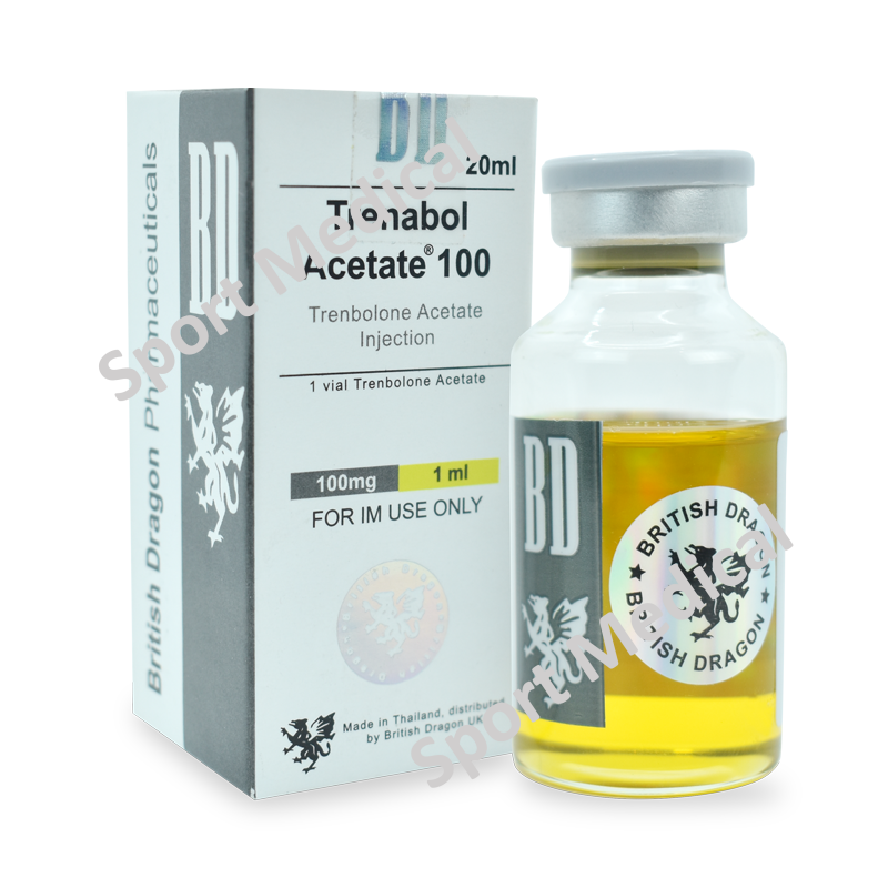 07 BRITISH TRENABOL ACETATE 100 VIAL