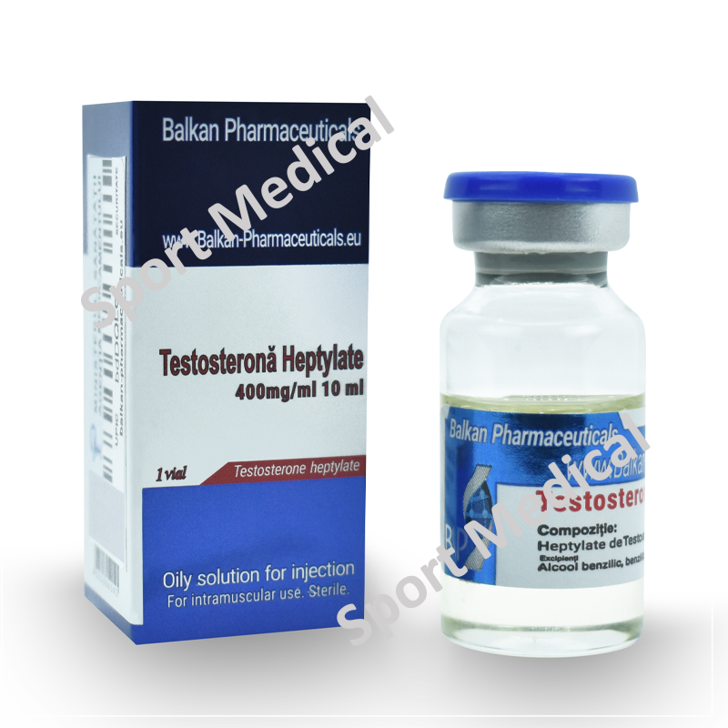 10 BALKAN TESTOSTERONA HEPTYLATE 400MG