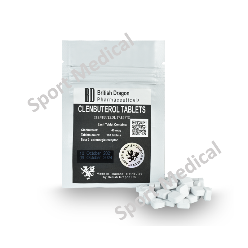 BRITISH CLENBUTEROL TABLETAS